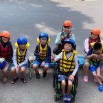 介護旅行　長瀞ラフティング