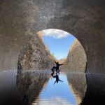 インスタ映えスポット　清津峡トンネル