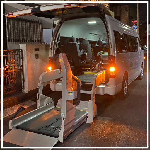 介護タクシーで行く車椅子旅行