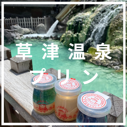 群馬県の介護旅行におすすめスポット
草津温泉プリン